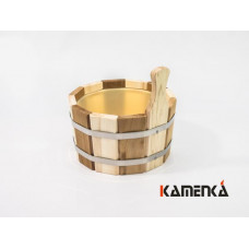 Ушат 4л ЗЕБРА с пласт. вкл. Термо