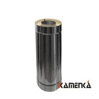 Труба сэндвич EcoFlue 1 мм нерж+нерж диаметр 200х120 длина 1000