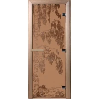 Дверь Doorwood Береза Бронза матовая