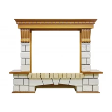 Портал Dimplex Pierre Luxe - Дуб / Белый