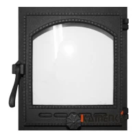 Дверца топочная стекло FireWay 290х325мм К404